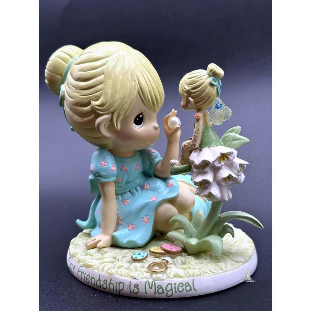 Rare HTF Precious Moments Disney Tinkerbell Figurine - Picture 6 of 9